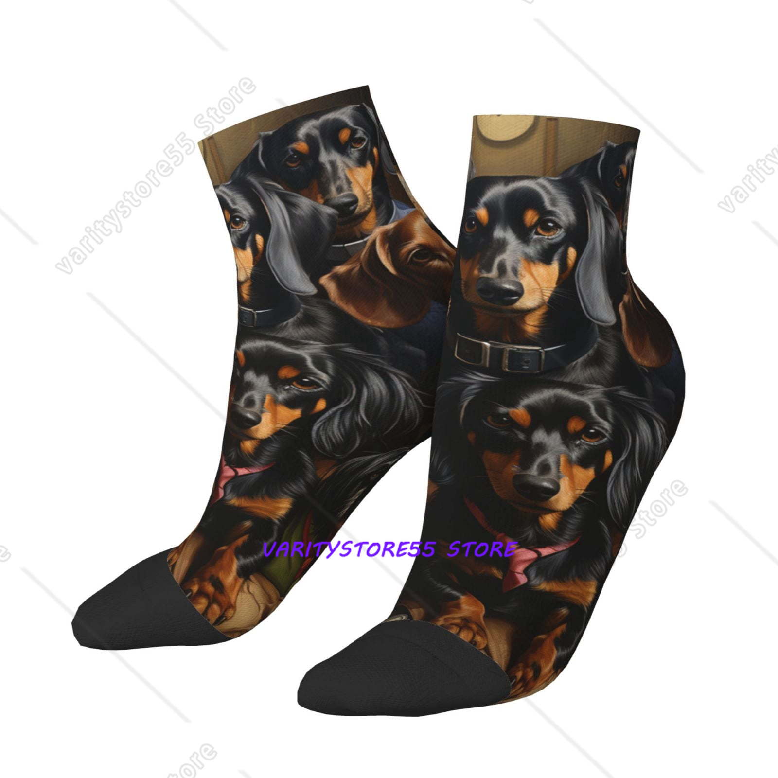 Socks Ankle Men - Calzini corti unisex con stampa divertente,