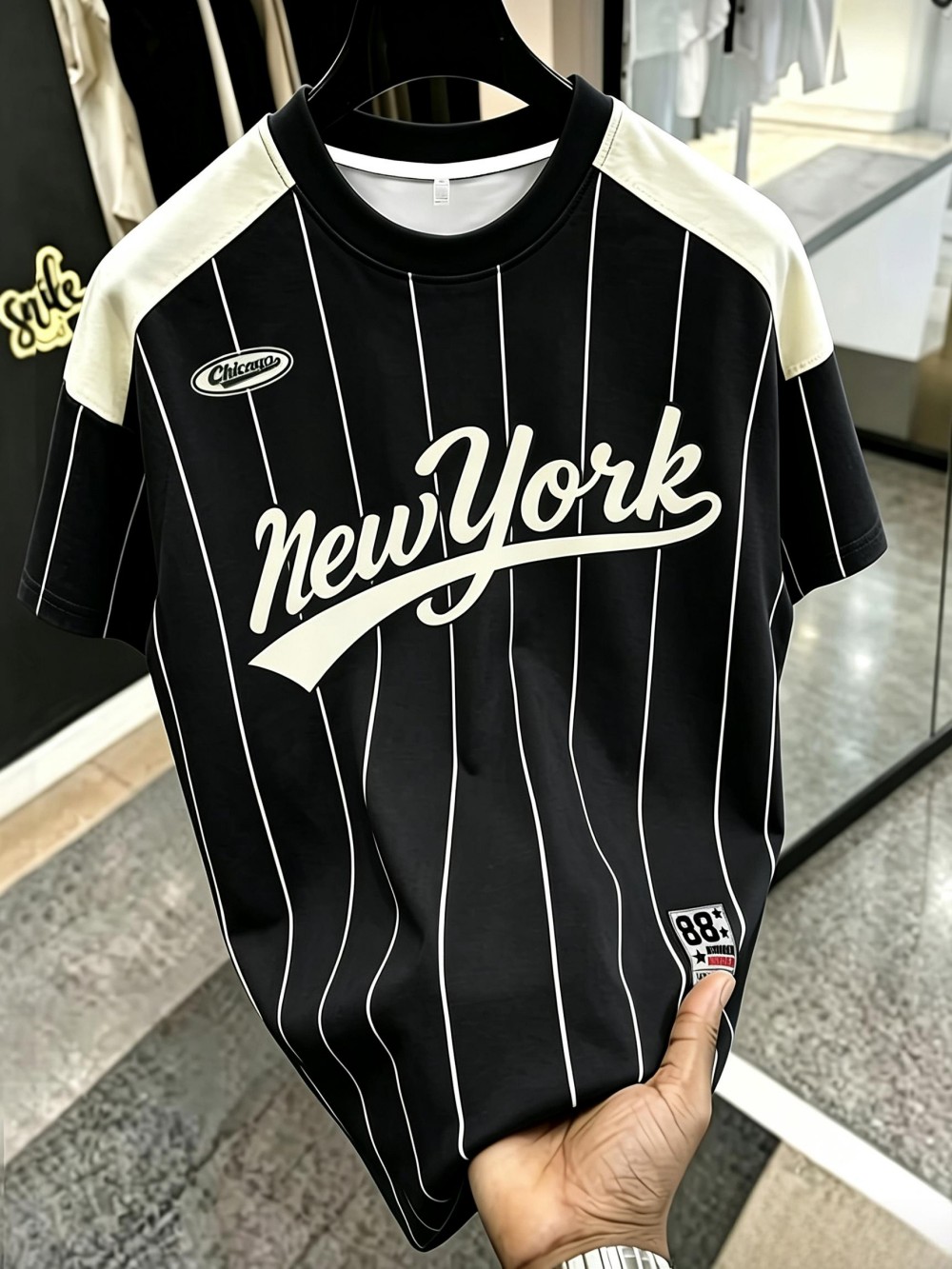 Men'S Fashion New York - Nuova T-shirt da uomo alla moda
