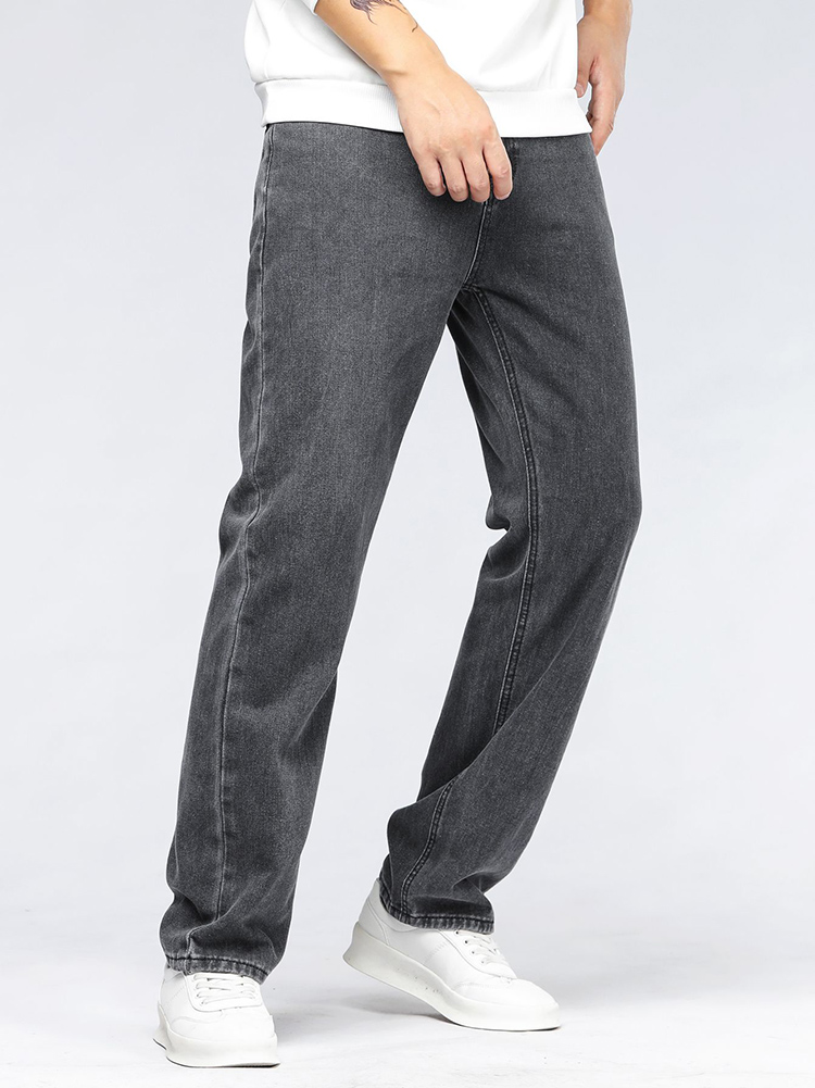 Jeans Larghi da Uomo in Stile  - Men'S Fashion Grey Jeans recensione e prezzo