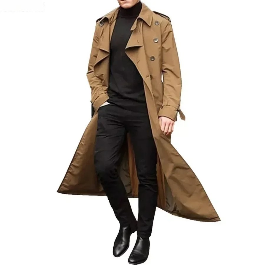 Trench lungo da uomo Giacca Mo - Men'S Fashion X recensione e prezzo