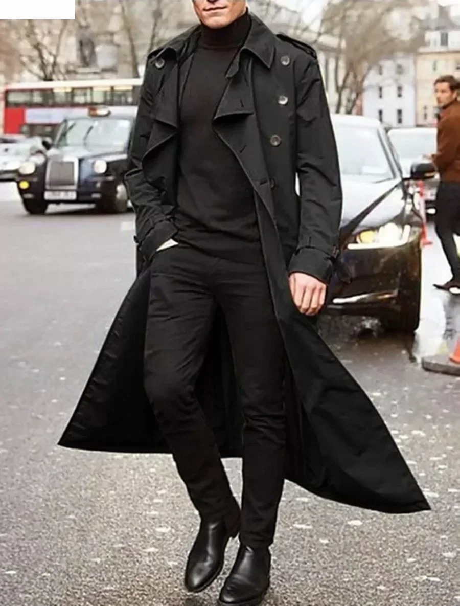 Trench lungo da uomo Giacca Mo - Men'S Fashion X recensione e prezzo