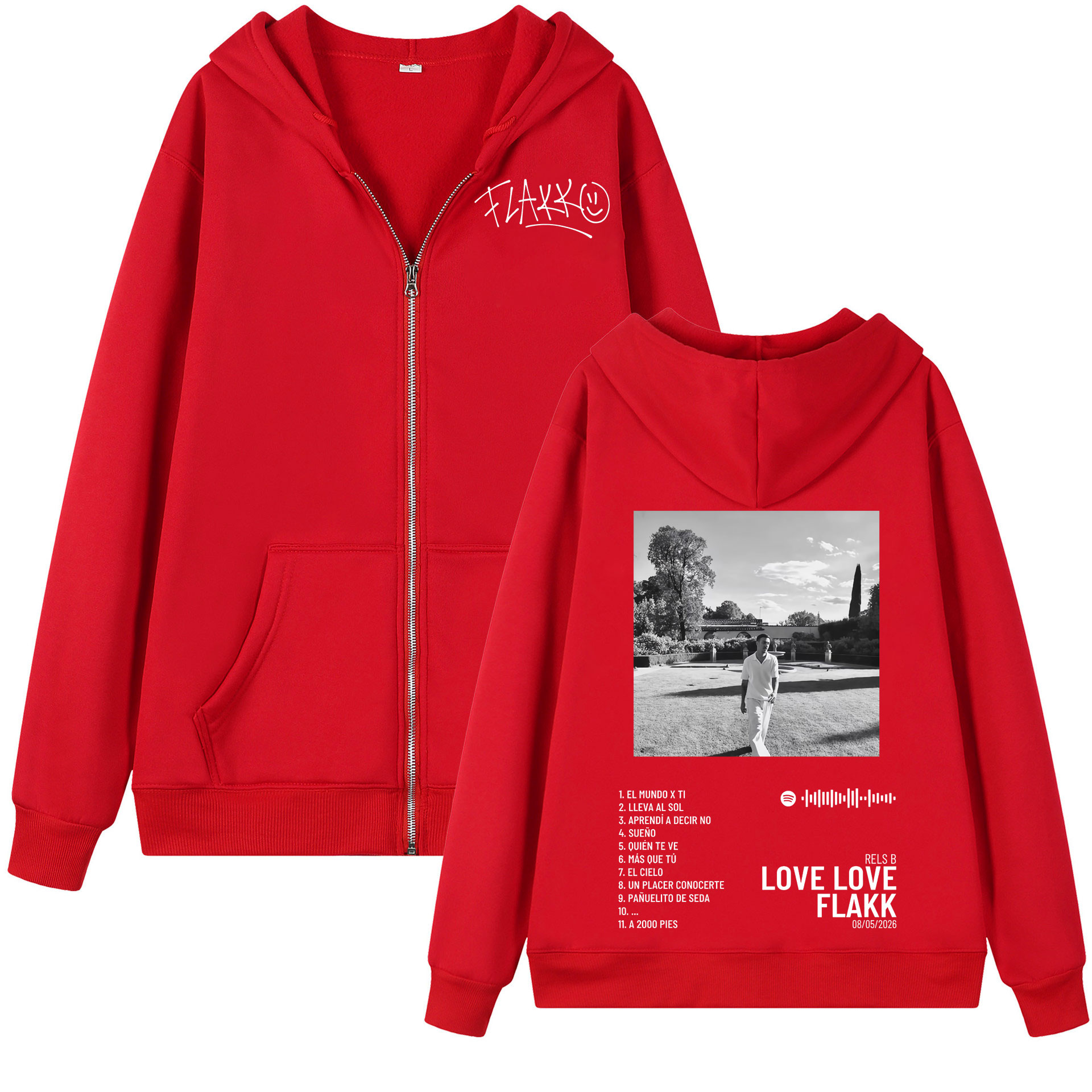 Felpa con Cappuccio e Zip Rapp - Mens Fashion Zip Up Hoodies recensione e prezzo