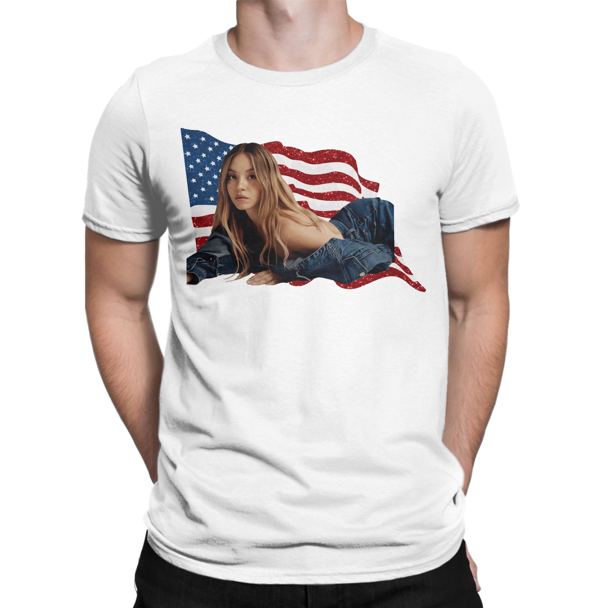 Sydney Sweeney T Shirt in coto - Men'S Fashion Sydney recensione e prezzo