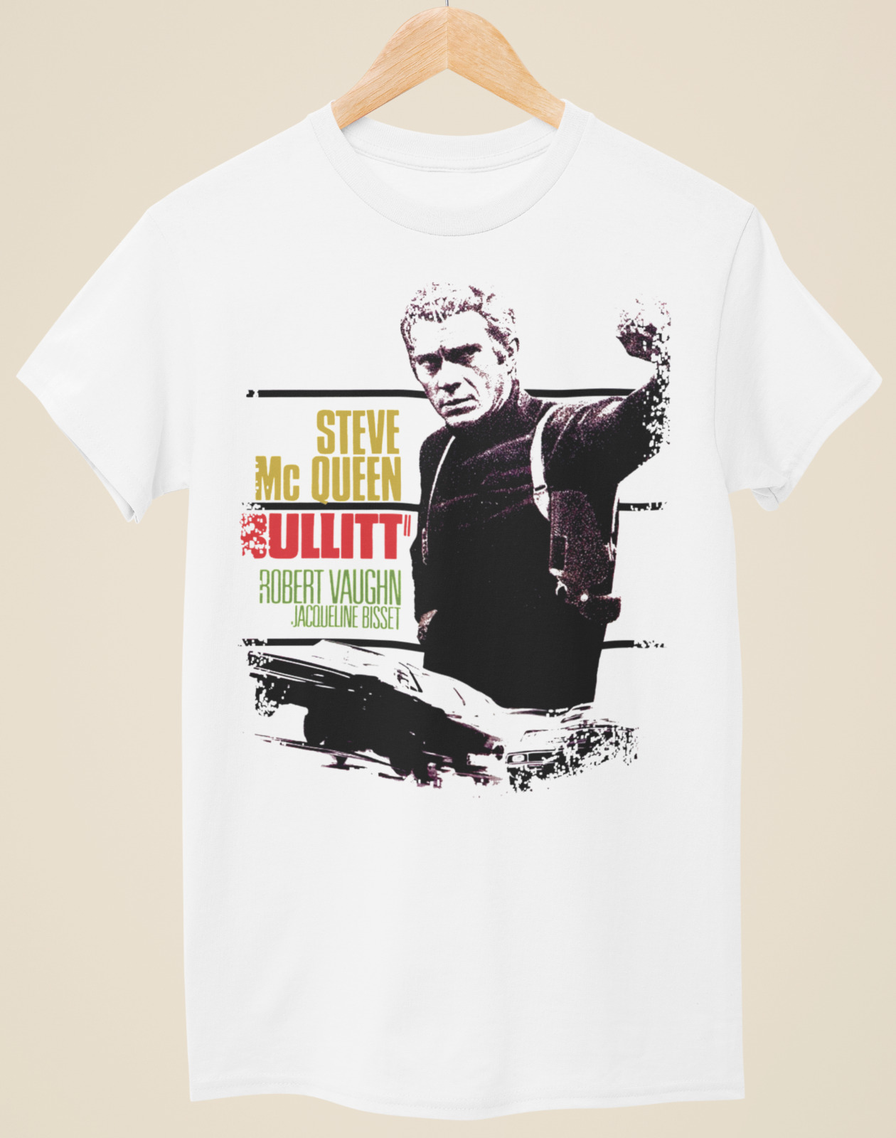 T-shirt bianca Unisex ispirata - Poster Men Fashion recensione e prezzo