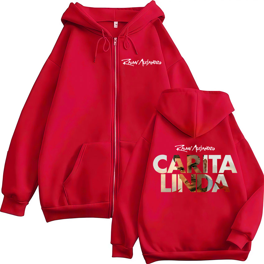 Rauw Alejandro Carita Linda 20 - Mens Fashion Zip Up Hoodies recensione e prezzo